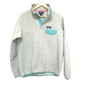 Patagonia Women's Lightweight Synchilla Snap-T Pullover sweater size Medium